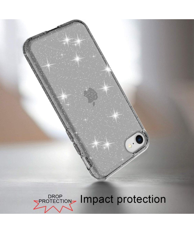 Coque iPhone SE 2022 / 2020 Paillettes Scintillantes