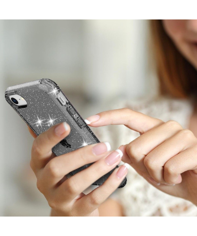 Coque iPhone SE 2022 / 2020 Paillettes Scintillantes