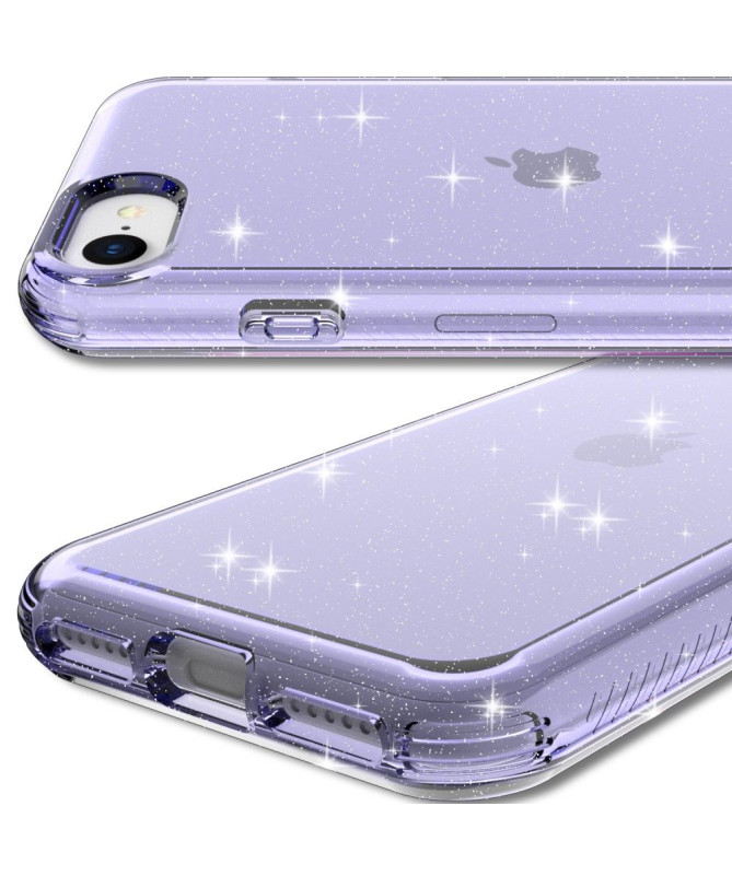 Coque iPhone SE 2022 / 2020 Paillettes Scintillantes