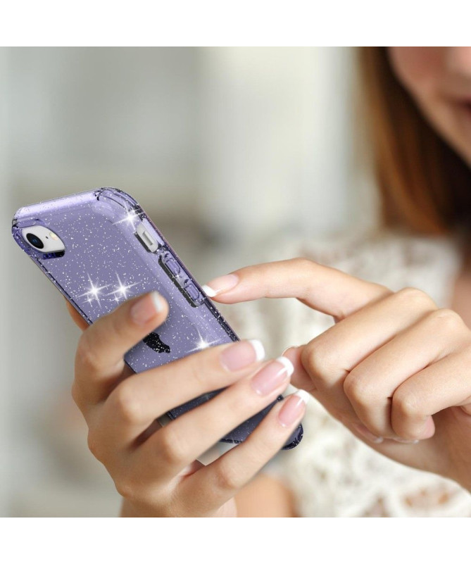 Coque iPhone SE 2022 / 2020 Paillettes Scintillantes