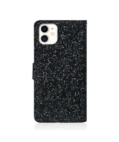 Housse iPhone 12 mini Glitter Porte Cartes