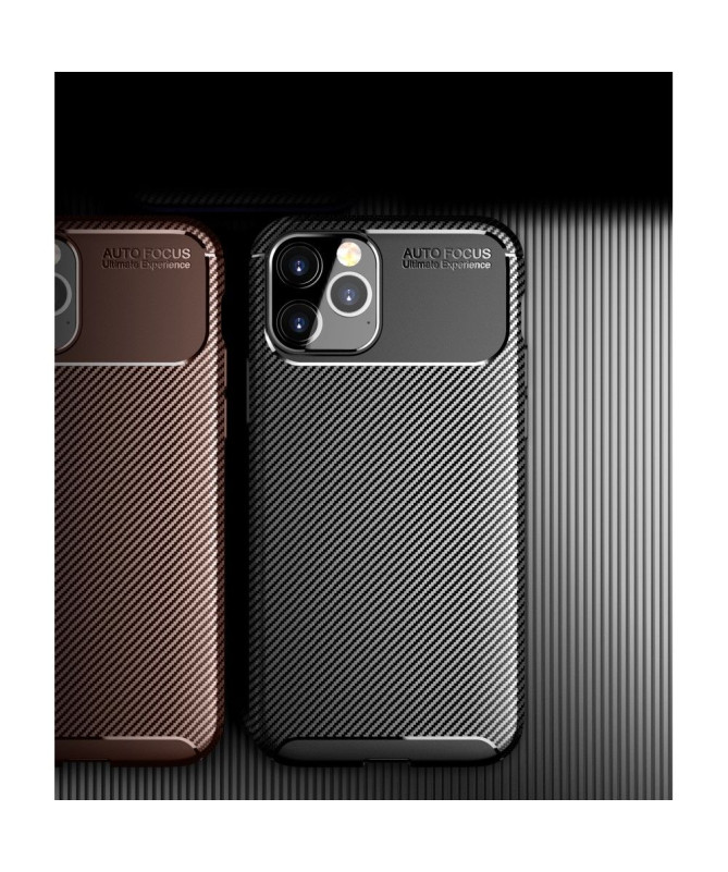 Coque effet fibre de carbone pour iPhone 12 Pro Max