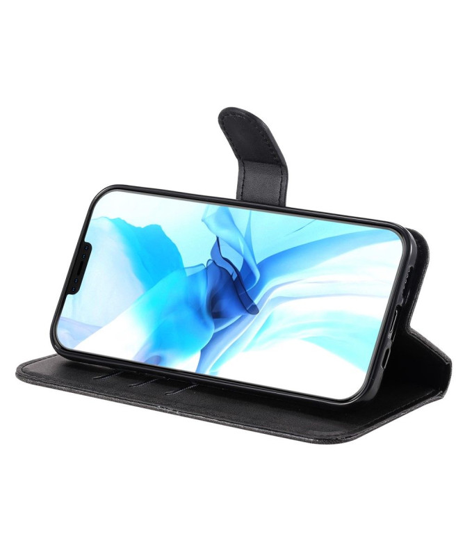 Housse iPhone 12 / 12 Pro Zipper Pocket Effet Cuir