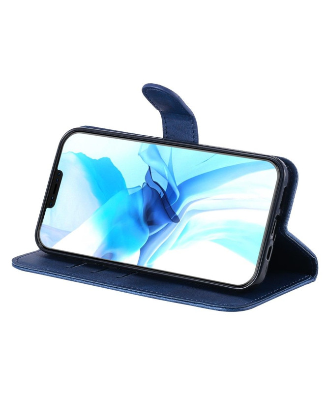 Housse iPhone 12 / 12 Pro Zipper Pocket Effet Cuir