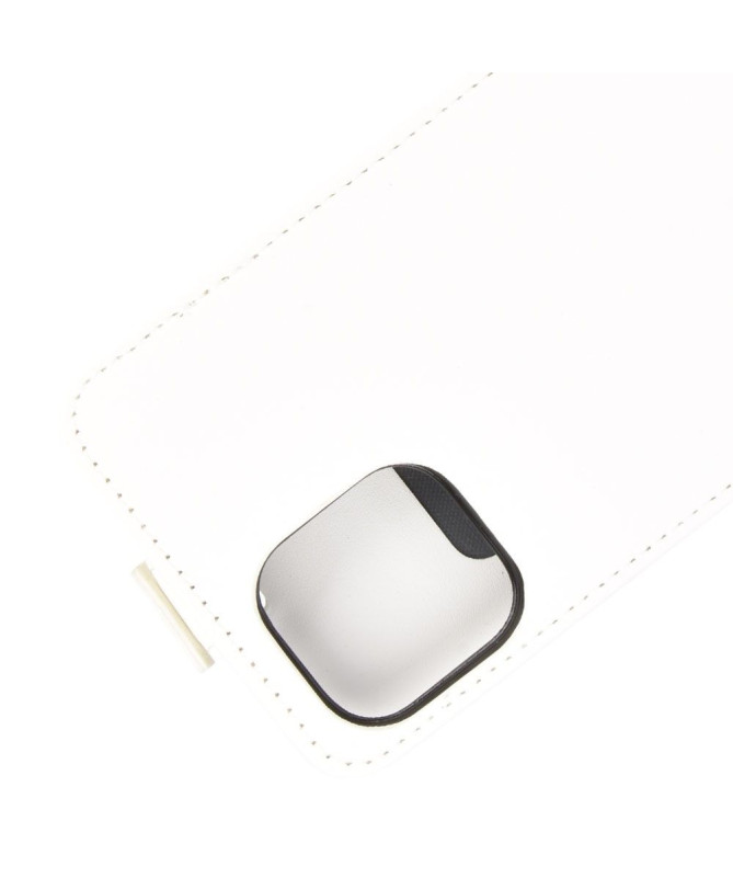 Housse iPhone 12 mini simili cuir avec rabat verticale