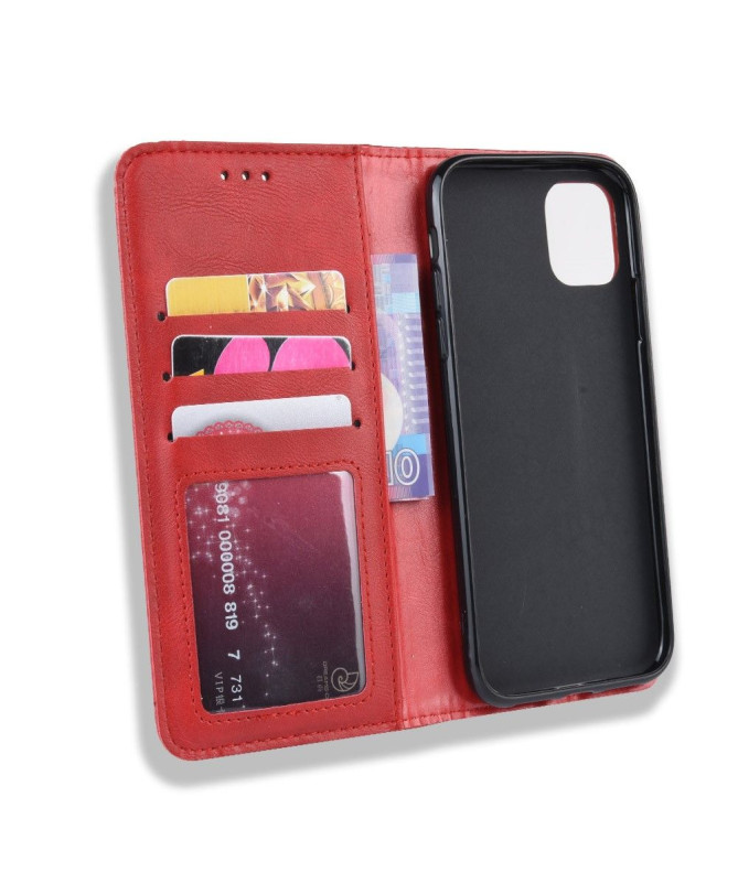 Housse iPhone 12 mini Le Cirénius style cuir