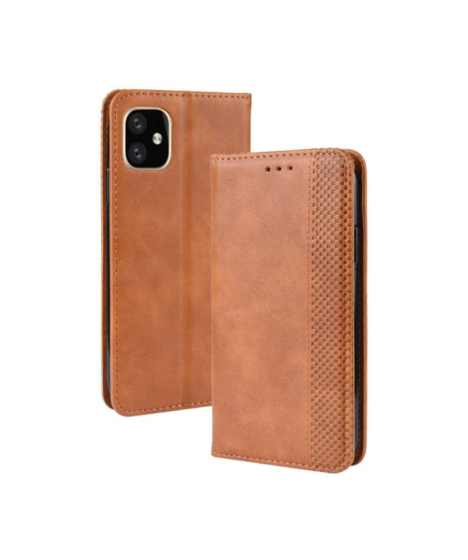 Housse iPhone 12 mini Le Cirénius style cuir