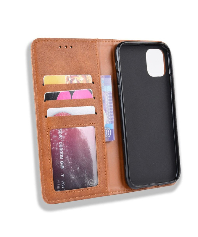 Housse iPhone 12 mini Le Cirénius style cuir