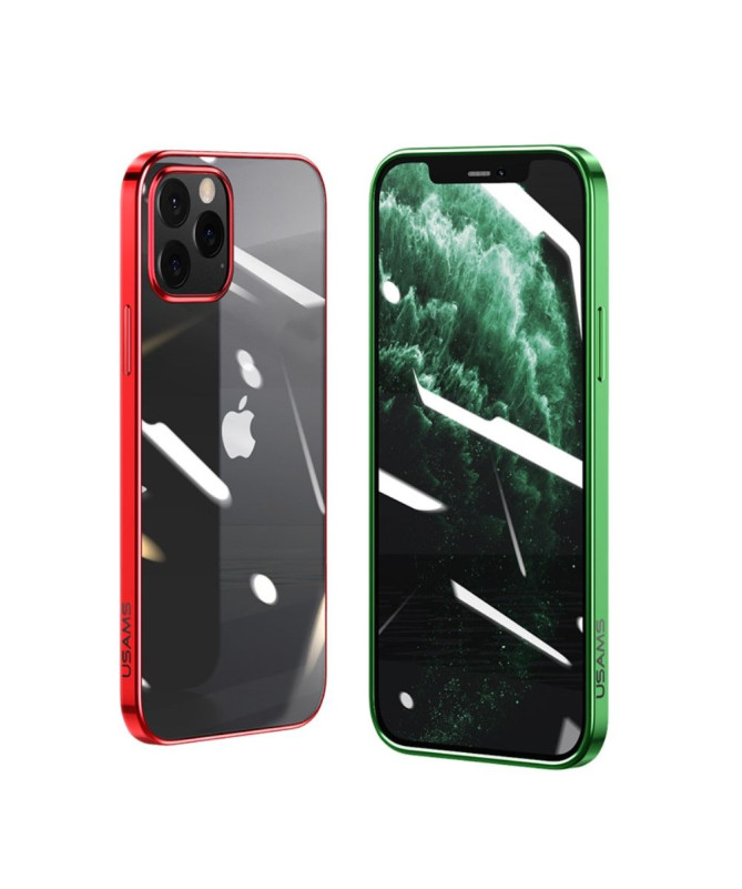 Coque iPhone 12 / 12 Pro Transparente Contours Couleurs