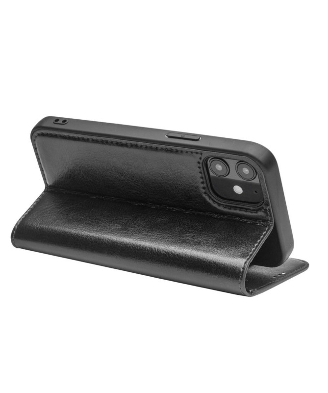 Housse iPhone 12 mini en cuir véritable