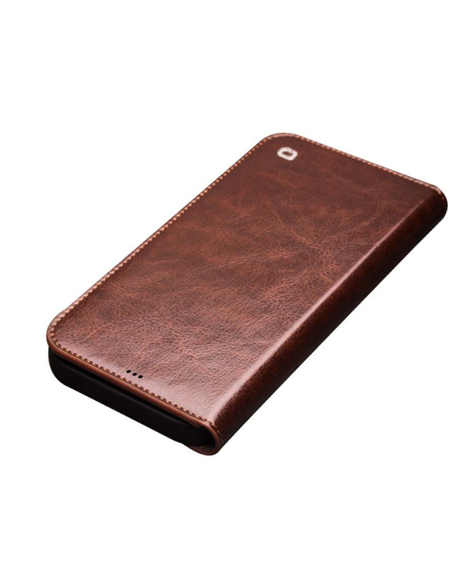 Housse iPhone 12 mini en cuir véritable