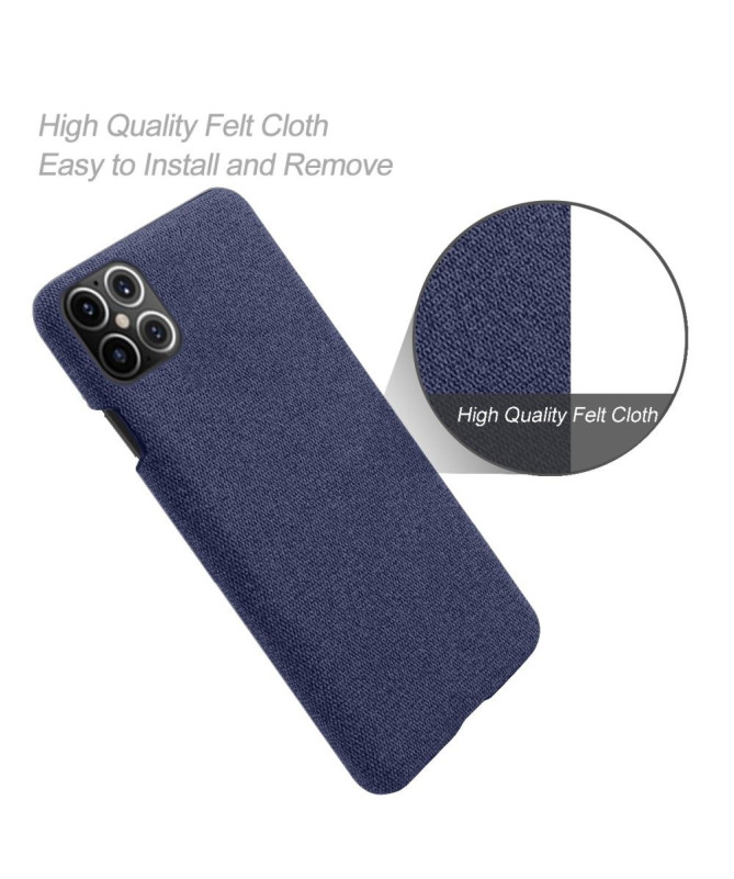 Coque iPhone 12 Pro Max revêtement tissu