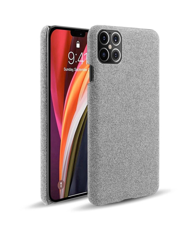 Coque iPhone 12 Pro Max revêtement tissu