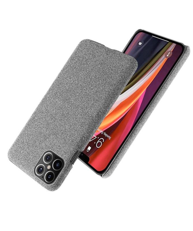 Coque iPhone 12 Pro Max revêtement tissu