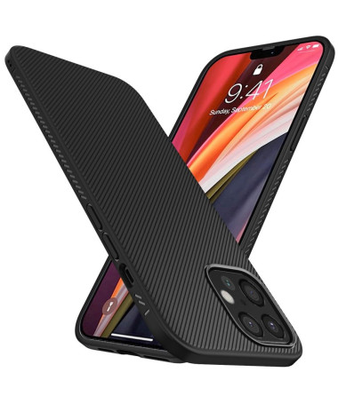 Coque iPhone 12 Pro Max Effet Strié