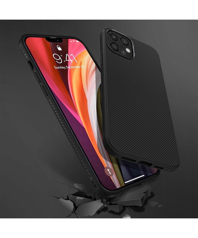 Coque iPhone 12 Pro Max Effet Strié