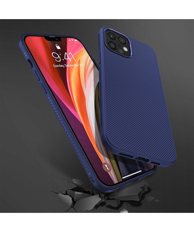 Coque iPhone 12 Pro Max Effet Strié