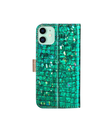 Housse iPhone 12 Pro / 12 Luxury Effet Croco