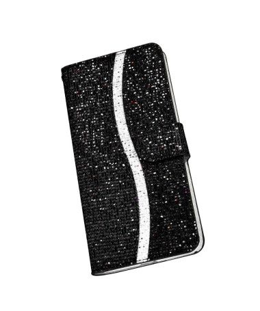 Housse iPhone 12 Pro / 12 Glitter Porte Cartes