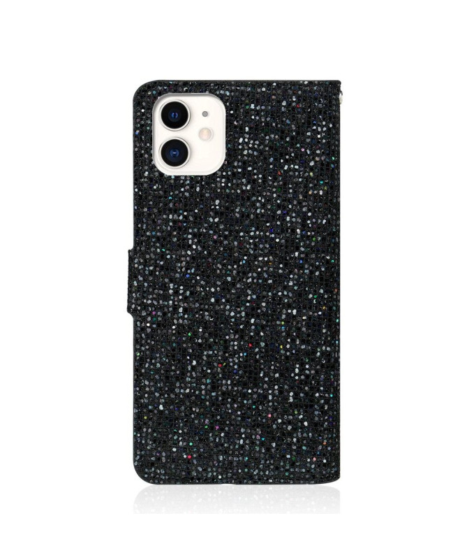 Housse iPhone 12 Pro / 12 Glitter Porte Cartes