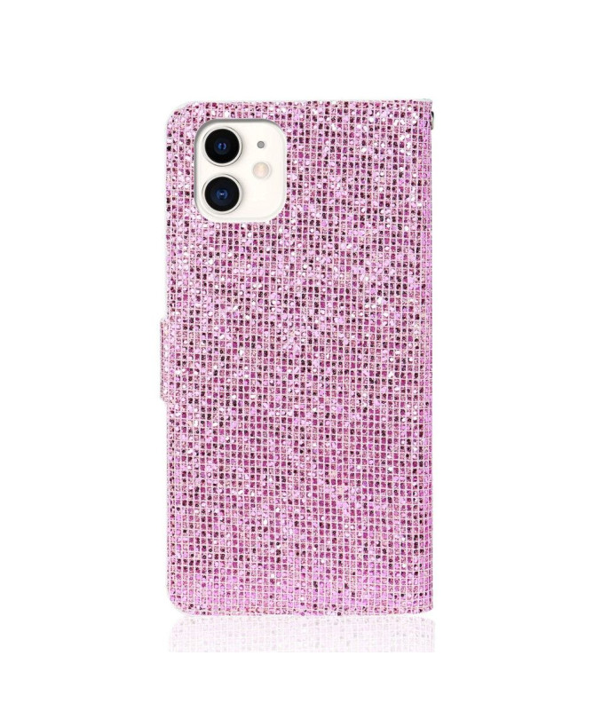 Housse iPhone 12 Pro / 12 Glitter Porte Cartes
