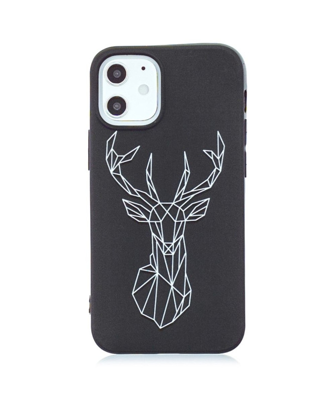 Coque iPhone 12 Pro / 12 Cerf Origami