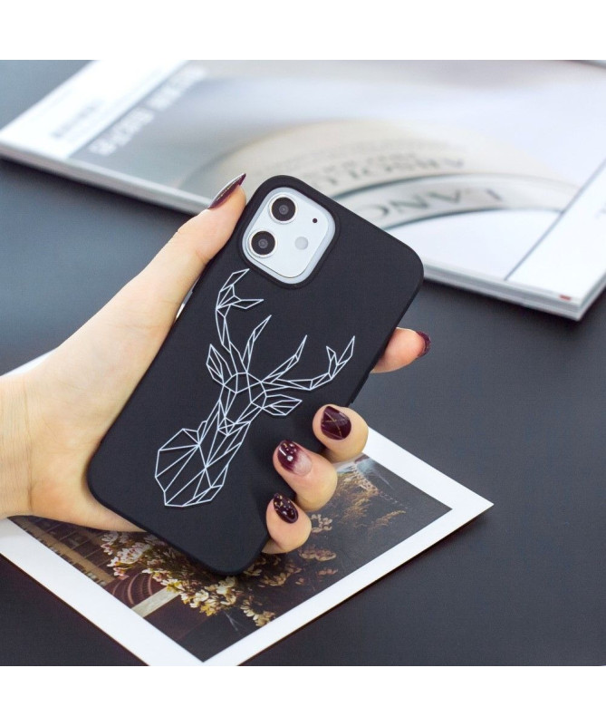 Coque iPhone 12 Pro / 12 Cerf Origami