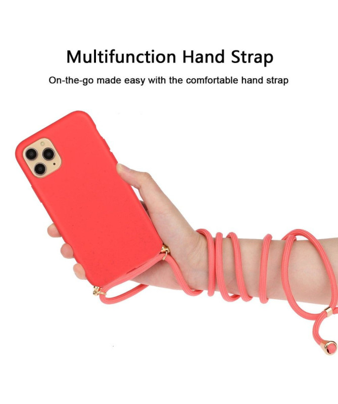 Coque iPhone 12 Pro / 12 avec cordon bandoulière