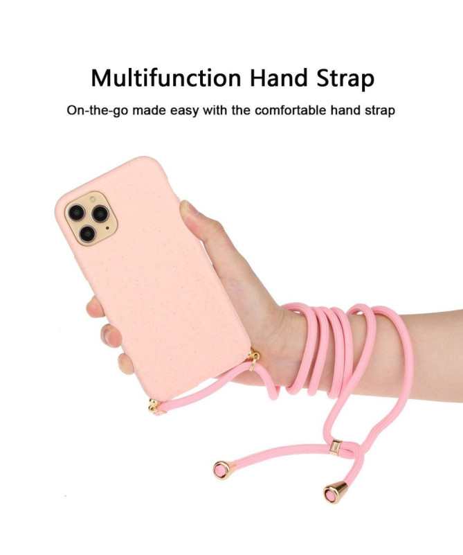 Coque iPhone 12 Pro / 12 avec cordon bandoulière
