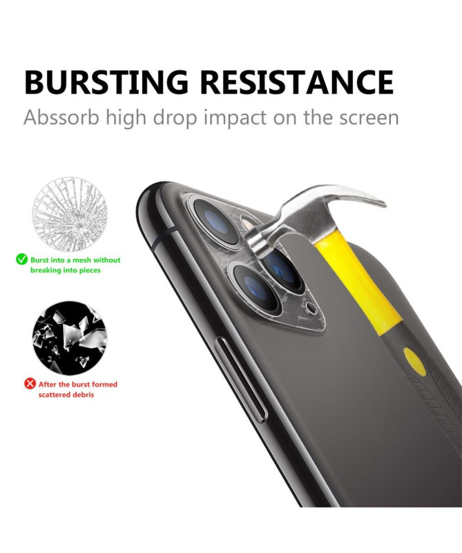 Verre trempé pour objectif arrière iPhone 12 Pro Max - 3 pièces
