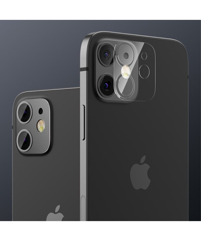 Verre trempé pour objectif arrière iPhone 12 - 2 pièces