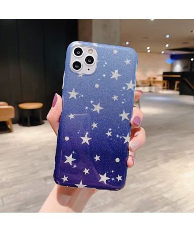 Coque iPhone 11 Pro Max Glamour étoiles