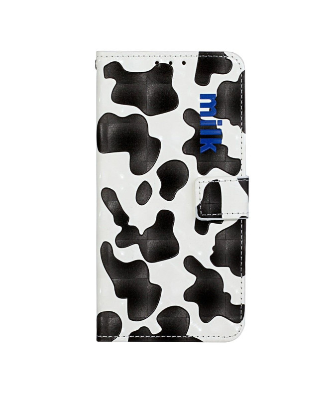 Housse iPhone 11 Cow style + Cordon Bandoulière