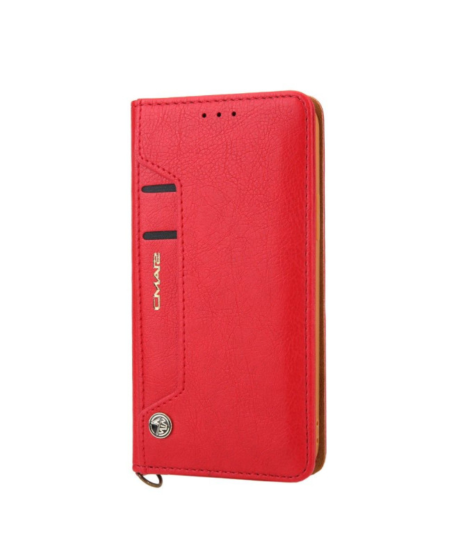 Housse simili cuir iPhone 12 / 12 Pro CMAI2 multi-compartiments