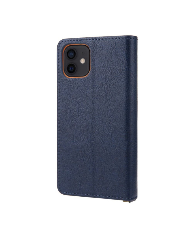 Housse simili cuir iPhone 12 / 12 Pro CMAI2 multi-compartiments
