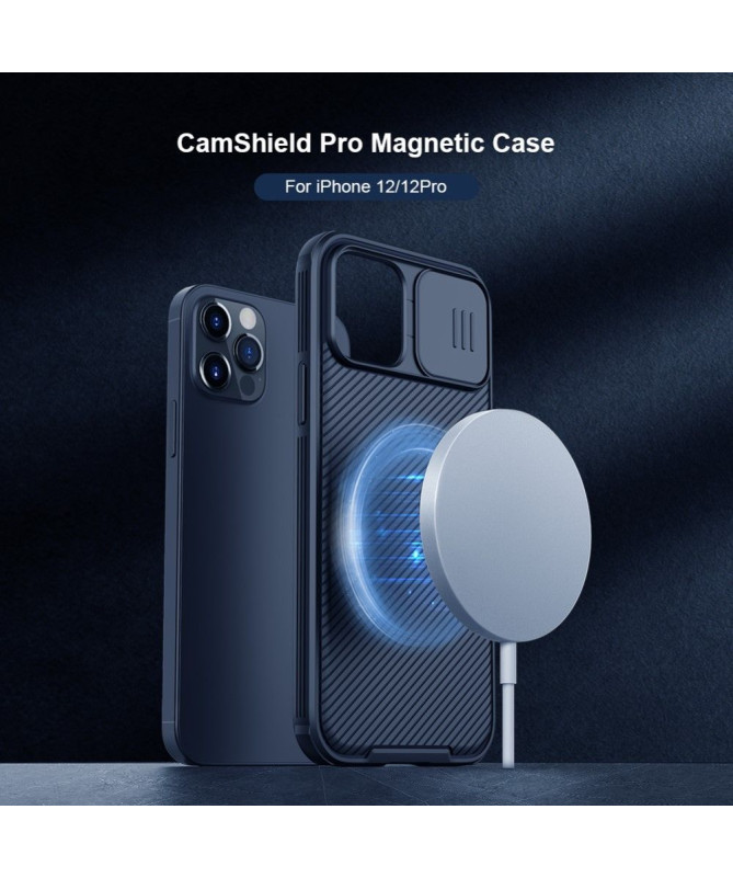 Coque iPhone 12 Pro Max MagSafe avec cache objectif arrière