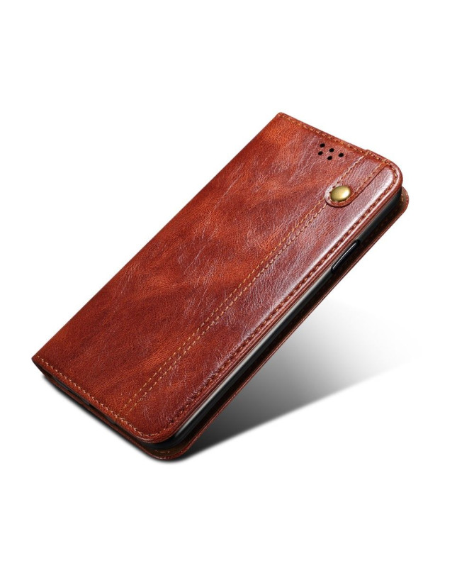 iPhone X / XS - Housse Ernestine coutures apparentes