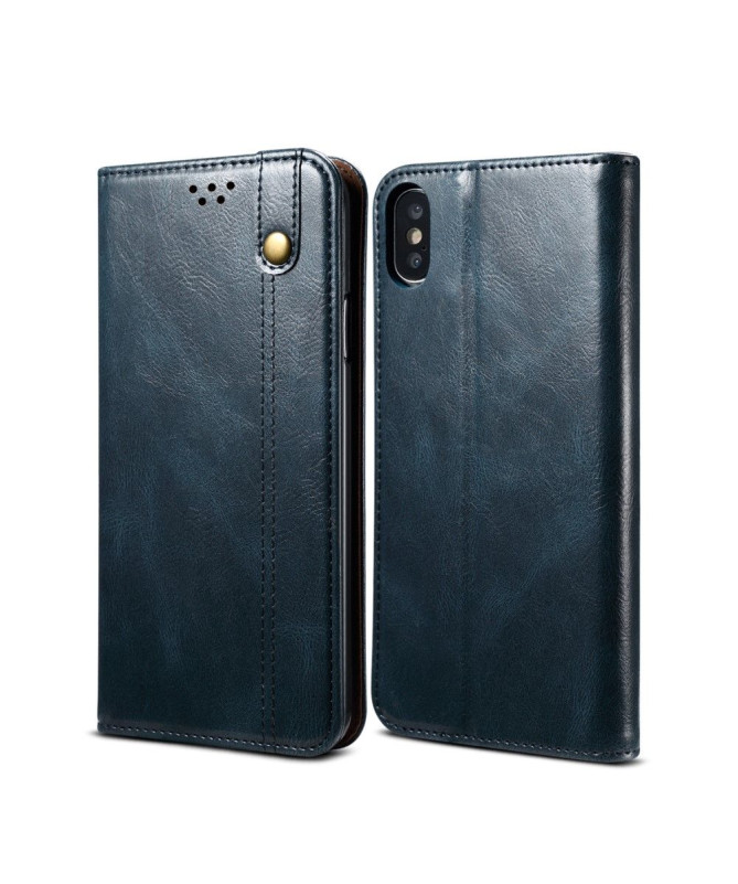 iPhone X / XS - Housse Ernestine coutures apparentes
