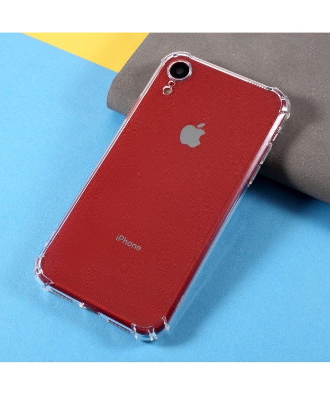 Coque iPhone XR transparente angles renforcés