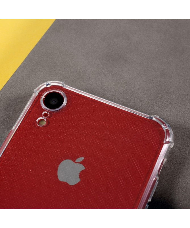 Coque iPhone XR transparente angles renforcés