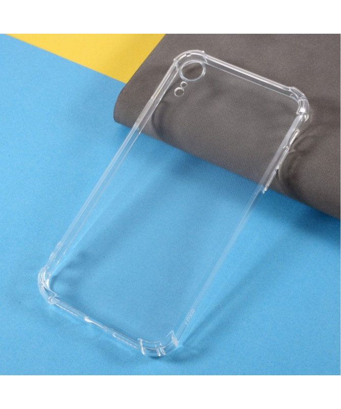 Coque iPhone XR transparente angles renforcés