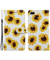 Housse iPhone 8 Plus / 7 Plus Tournesol Fleur