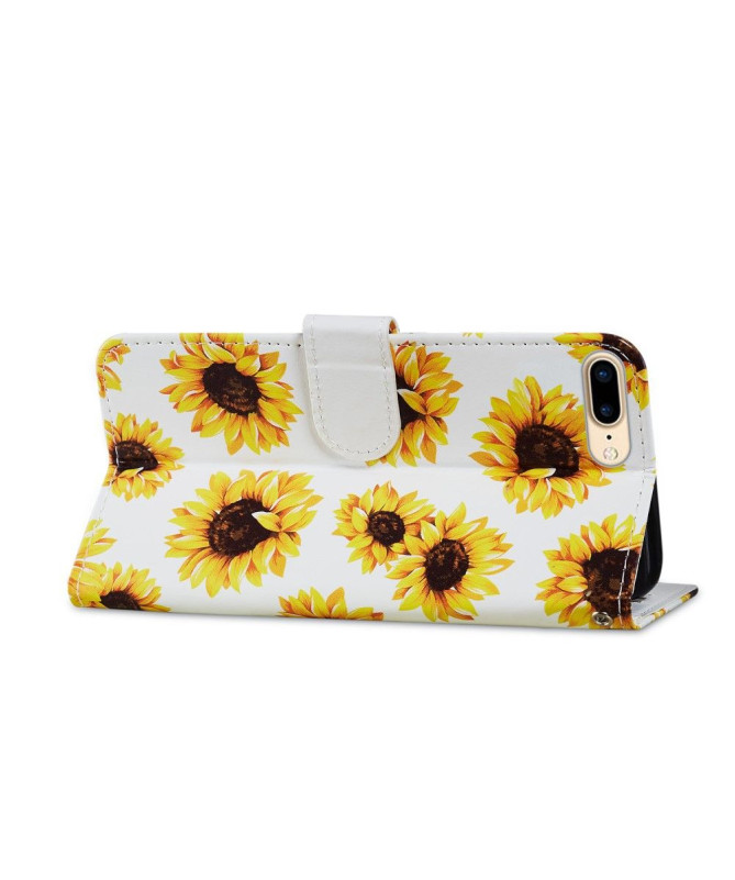 Housse iPhone 8 Plus / 7 Plus Tournesol Fleur