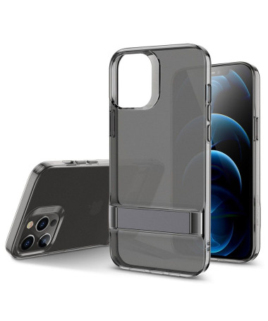 Coque iPhone 12 / 12 Pro ESR transparent avec support métal