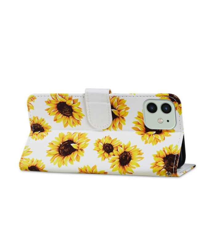 Housse iPhone 12 / 12 Pro Tournesol Fleur