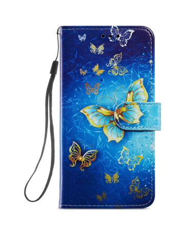 Housse iPhone 12 / 12 Pro Golden Butterfly