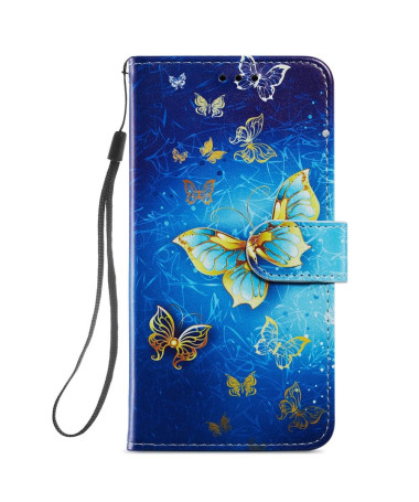 Housse iPhone 11 Golden Butterfly