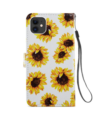 Housse iPhone 11 Tournesol Fleur