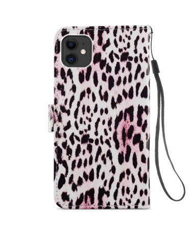 Housse iPhone 11 Motif Leopard