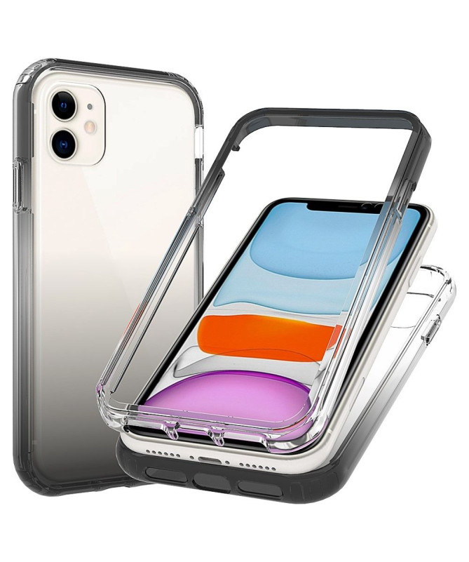 Coque iPhone 11 Antichoc transparent dégradé